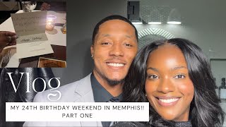 VLOG HE PLANNED MY 24TH BIRTHDAY  I FELT SO SPECIAL  PART 1 [upl. by Gerianne124]