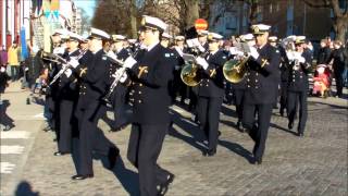 Revelj Karlskrona 1 maj 2017 Marinens Musikkår [upl. by Keir417]