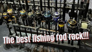 Not another DIY fishing rack A must have budget friendly rod rack [upl. by Gilmer818]