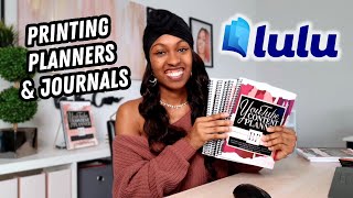 How to Print Your Own Planner or Journal  Should You Print With Lulu My Honest Opinion amp Review [upl. by Harmonie376]