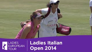 AMAZING Florentyna Parker Sinks an Albatross at Ladies Italian Open Final Day [upl. by Hector]