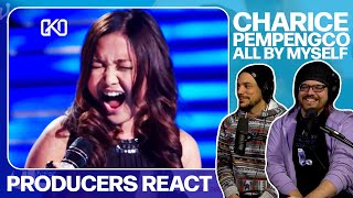 PRODUCERS REACT  Charice Pempengco All By Myself Reaction [upl. by Atisor613]