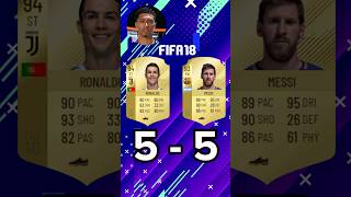 Ronaldo vs Messi 😈 FIFA Card Battle [upl. by Sivek548]