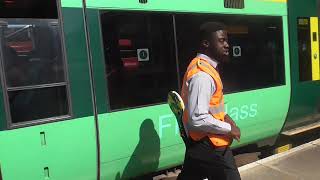 Southern Class 377 131 Departure Clapham Junction for Reigate [upl. by Nitram73]