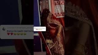 Bridal Lehenga dance ❤️ birdal ytshorts song comedyshorts love comedyvideos music bollwood [upl. by Malca271]