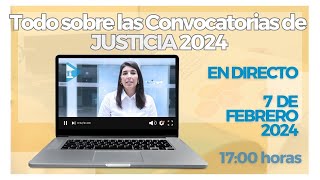 🎥Todo sobre la Convocatoria de Justicia 2024 [upl. by Gelman]