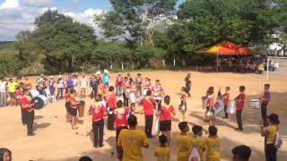 CDEC campeã do concurso de fanfarra do campori da MBN 2015 [upl. by Calvina]