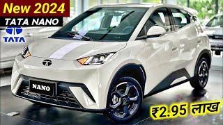 New Tata Nano 2024 Model Launch🇮🇳 New Nano 2024 Model Price⚡️Tata Nano Electric 2024 [upl. by Halley]