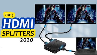 Top 5 Best HDMI Splitter for Dual Monitor in 2020 [upl. by Thadeus]