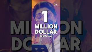 Why Lata Mangeshkar Refused Millions Of Dollar😮  shorts [upl. by Alage]