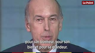 19 mai 1981  le discours dau revoir de Valéry Giscard dEstaing [upl. by Atter]