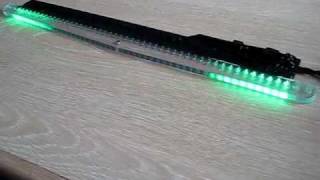 Knightlight  KS4048G  48 LED Green Knight Rider Style Scanner Light [upl. by Ahsaeit]