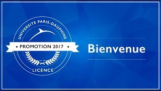 Cérémonie de Remise des Diplômes de Licence 2017  3ème session [upl. by Sy]