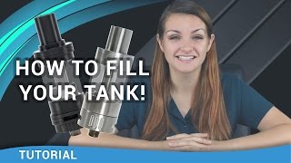 Beginner Vaper Tutorial How to Fill a Vape Tank  ecsupplyinccom [upl. by Matthias636]