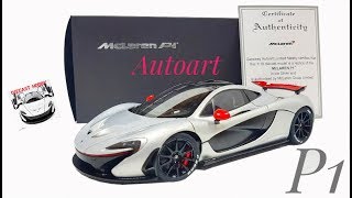 118 Autoart Mclaren P1 [upl. by Ebag]