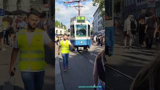 Züri Fäscht  Chaos beim Bahnhof Zürich Stadelhofen  Stadt Zürich  Schweiz 2023  shorts [upl. by Iadahs]