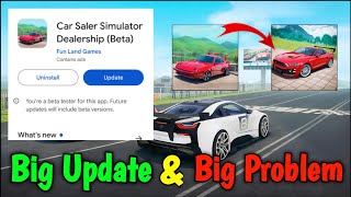 Update Or Problem  Car Saler Simulator Dealership [upl. by Alor306]