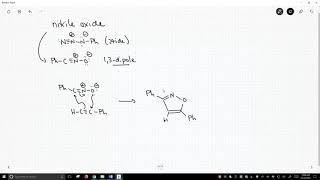 cycloadditions with nitrile oxides [upl. by Uamak577]