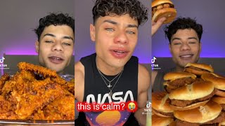 Ramizeinn tiktok complication 22 minutes of ramizeinn eating spicy food [upl. by Wahl]