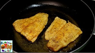 EASY PAN FRIED PANGASIUS [upl. by Nomsed]