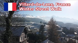 VillarddeLans Hiver ❄️ Balade dans le centre du village Vercors France [upl. by Bowes]