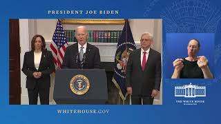 USA  President Biden delivers remarks 140724 [upl. by Blader326]