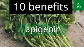 10 benefits of apigenin  apigenin  Health Templewas [upl. by Hulen944]