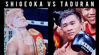 Ginjiro Shigeoka vs Pedro Taduran  Preview and Prediction [upl. by Rew639]