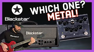 BLACKSTAR DEPT10 DUAL DISTORTION Vs THE BLACKSTAR HT100 MKIICan The Pedal Compete [upl. by Alra687]