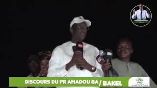 Les grandes promesses de Amadou Ba à Bakel en pleine Campagne électorale [upl. by Nailluj]