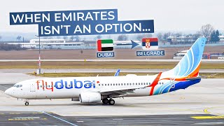 TRIPREPORT  FlyDubai ECONOMY  Boeing 737800  Dubai  Belgrade [upl. by Beatty]