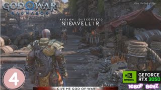 God Of War  Ragnarok PC  Svartalfheim amp Nidavellir GMGOW on RTX3050 4GB VRAM  Gameplay Part 4 [upl. by Courtund814]