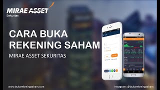 Buka Akun Saham Mirae Asset Sekuritas buka account mirae asset online [upl. by Beasley]