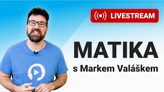 LIVESTREAM 🔴  Goniometrické nerovnice  Matika pro SŠ s Markem Valáškem ― 16 díl [upl. by Tertia]