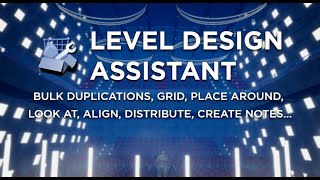 DEMO Level Design assistant UE4 Marketplace [upl. by Mlohsihc]