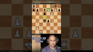 Mikhail Tal’s Most Daring Sacrifice Unleashing Chess Magic [upl. by Fruin]