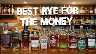 The 10 Best Rye Whiskies For The Money [upl. by Ermine]