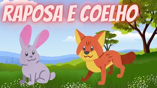 Histórias infantis para dormir  Raposa e Coelho  Ouça o conto de fadas infantil [upl. by Haiel231]