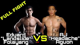 EDUARD FOLAYANG VS AJ AGUON  URCC 14 AGGRESSION [upl. by Rita]