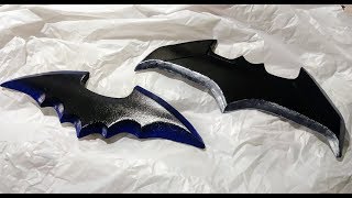 Batarang cosplay prop DIY build [upl. by Elberta]