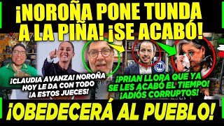 JUEVES NOROÑA PONE TUNDA A LA PIÑA ¡SE LES ACABÓ EL TIEMPO PRIAN LE LLORA A CLAUDIA CAMPECHANEANDO [upl. by Trauts979]