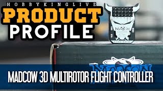 Quanum MADCOW 3D Multirotor Flight Controller  Product Profile  HobbyKing Live [upl. by Harihat]