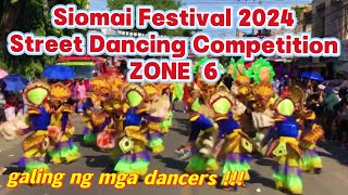 Siomai Festival 2024 ZONE 6 Street Dancing Competition Tisa Cebu City  DANCE VIDEO [upl. by Neehcas560]