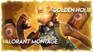 Valorant Montage  Golden Hour 🥂 [upl. by Yttocs]