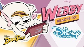 Webby Reacts  Compilation  DuckTales  Disney Channel [upl. by Emmott]