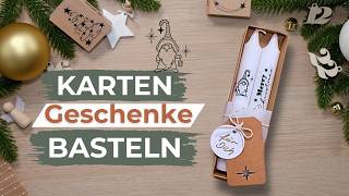 🎄✨ 7 Schnelle DIYIdeen für persönliche Weihnachtsgeschenke und Karten 🎁💌 – So einfach geht’s [upl. by Warwick973]