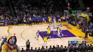 FlightReacts To FlightReacts To MAVERICKS at LAKERS  FULL GAME HIGHLIGHTS [upl. by Aennil]