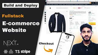 Build Fullstack Ecommerce Website with NEXTJS 14 ReactJS Stripe Checkout [upl. by Slohcin]