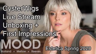 LIVE Estetica Preview Spring 2020  CysterWigs [upl. by Rori]