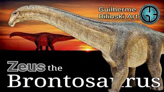 Guilherme Bilinski Art ZEUS the Brontosaurus Review AMAZING [upl. by Iba896]